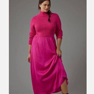 Anthropologie Thea Sweater Midi Dress